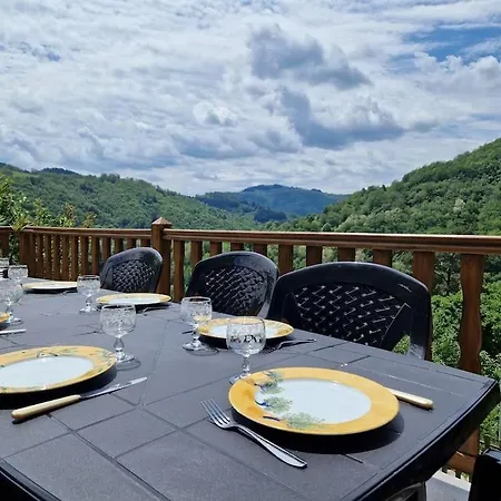 Maison Le Yoti, Jolie Vue Sur Le Lot * Campouriez