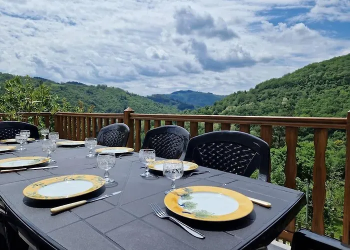 Maison Le Yoti, Jolie Vue Sur Le Lot * Campouriez